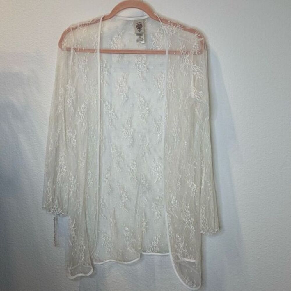 Sheer Lace Cardigan
